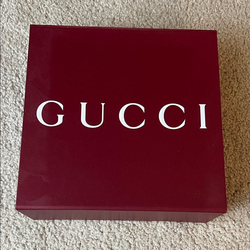 Gucci Burgundy Gift Box